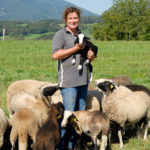 Anne avec les moutons